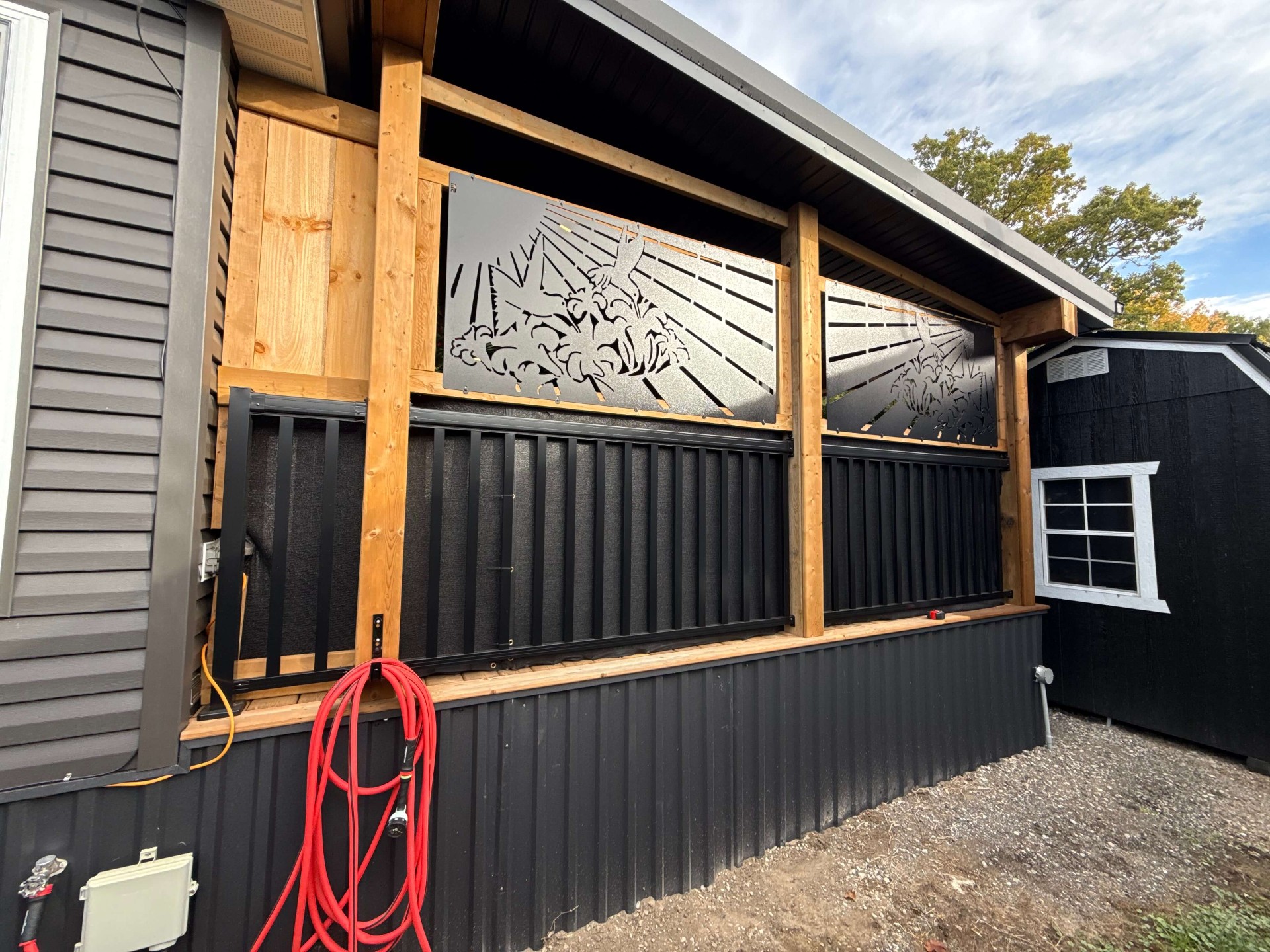 Privacy Screen & Feature Wall